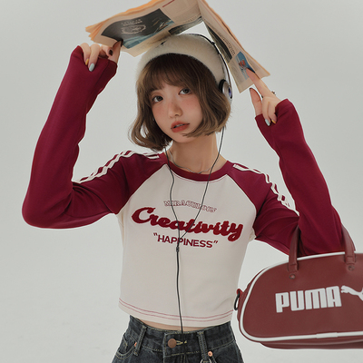 长袖美式复古薄棉女物美价廉