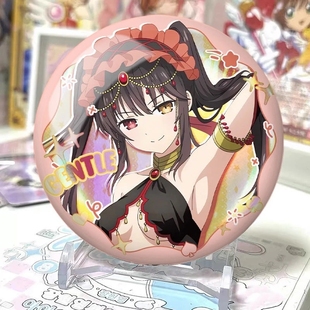 约会大作战卡通同人周边折纸十香时崎狂三夜刀神十香马口铁吧唧