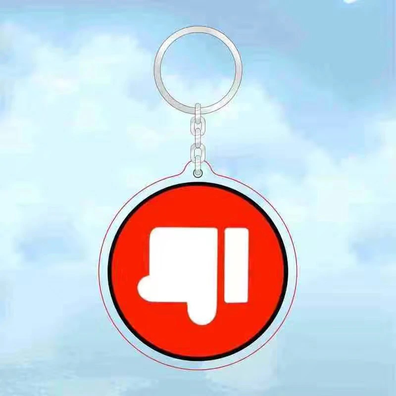 荒野乱斗钥匙扣大拇指钥匙扣手游英雄斯派克图案书包挂件生日礼物