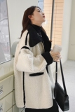 ！22年皮毛一体羊羔毛中长款外套123A-9026-P185-K268，女装短外套，浙宝123A