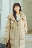新款22年新款长款过膝衣羽绒服123A-6673-P205-K298，女装棉衣/棉服，浙宝123A