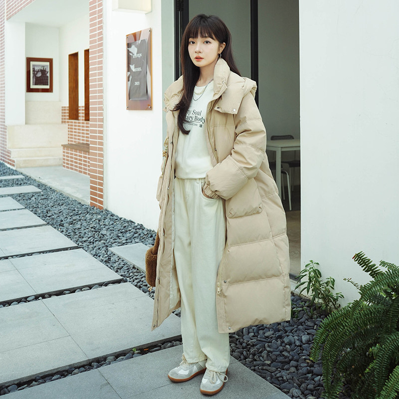 新款22年新款长款过膝衣羽绒服123A-6673-P205-K298,女装棉衣/棉服,浙宝123A
