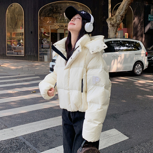 新款！2024年冬季新款短款羽绒服 123A-6711-P315-K478图片