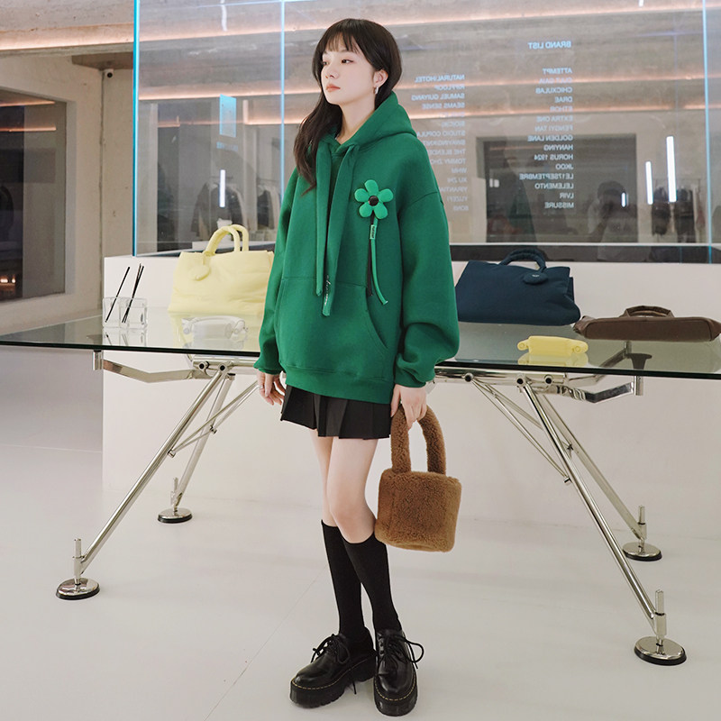新品！2022春季新款高品质连帽卫衣123A2211-P105控158,女装卫衣/绒衫,浙宝123A