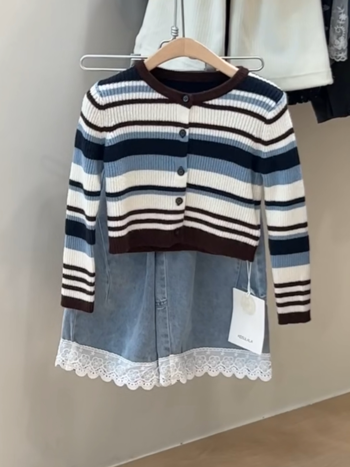 女童条纹毛衣开衫秋装2025女孩线衣复古民族风条纹短款针织衫外套,童装/婴儿装/亲子装,毛衣/针织衫,淘宝优惠券,粉丝福利购,淘宝优惠卷