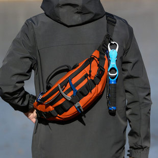 路亚包多功能腰包女户外运动钓鱼小背包男防水胸包微物路亚斜挎包