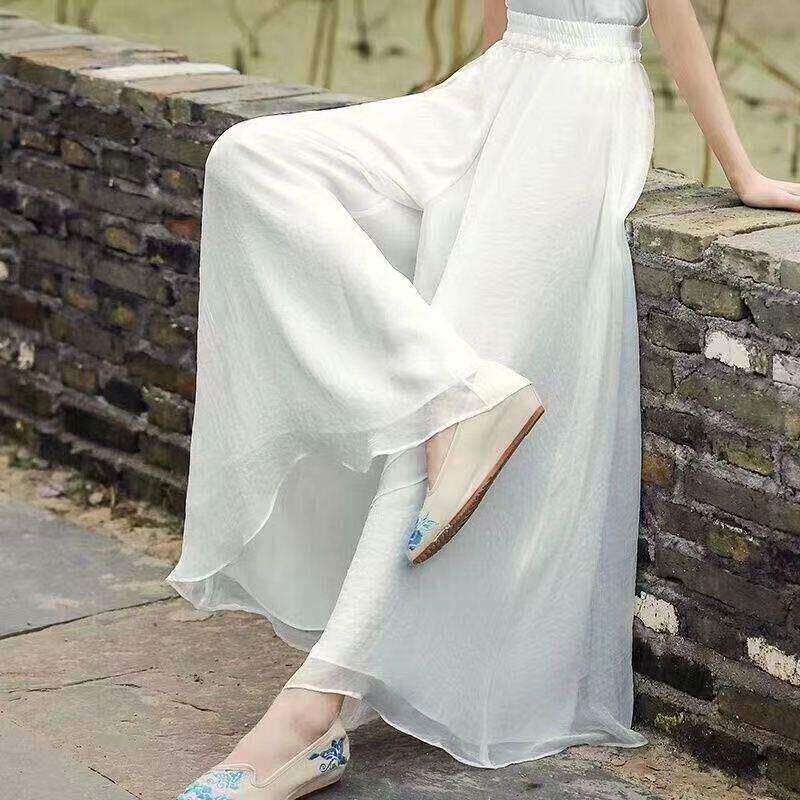 马面裙内衬裤子配饰汉服搭配衬裙古装大摆长裙白色打底襦裙防走光