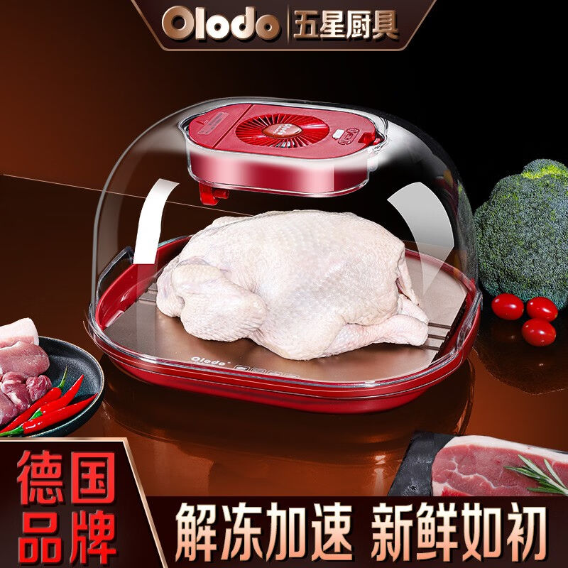 欧乐多（Olodo）德国保鲜解冻器家用解冻肉神器快速解冻机三文鱼