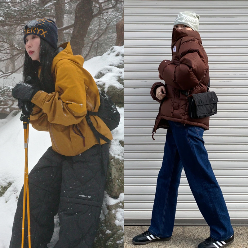 现货始祖鸟潮流混纺羊毛针织帽