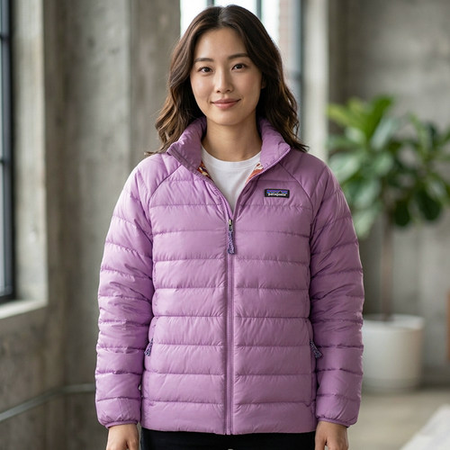 巴塔600蓬轻薄排骨羽绒服大童款