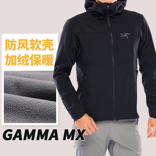 现货始祖鸟经典MX软壳冲锋衣保暖