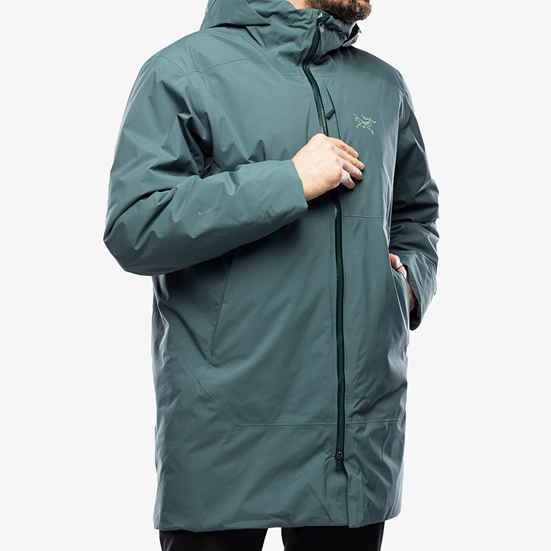 始祖鸟棉服派克大衣保暖防风防水