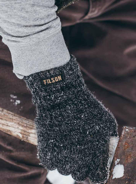 现货美产Filson羊毛针织手套男女防寒保暖透气全指户外20020939