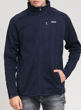 巴塔抓绒衣外套马甲Patagonia Better Sweater男保暖25523 25528