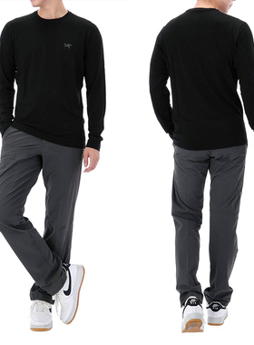 现货始祖鸟美利奴羊毛保暖内衣男Rho Merino速干排汗防臭长袖7480