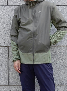 正品现货新款始祖鸟加绒软壳冲锋衣Konseal Hybrid男皮肤风衣7729