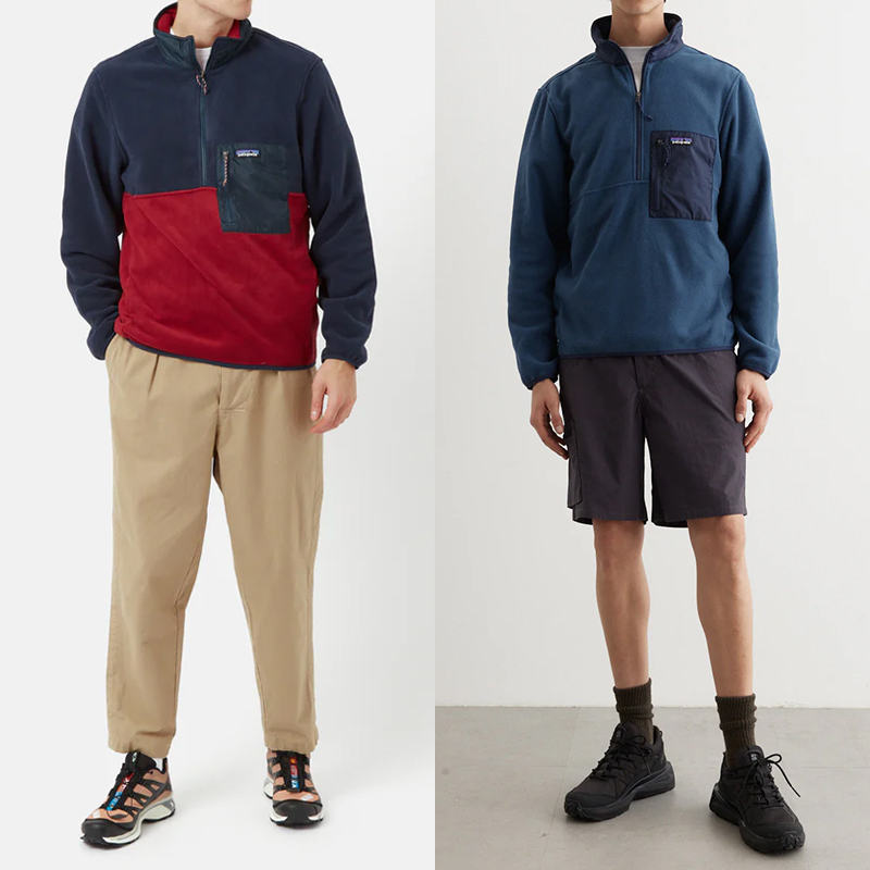 现货巴塔新款轻薄复古抓绒衣