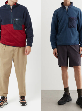 新款巴塔抓绒衣Patagonia Microdini复古保暖连帽外套26210 26200