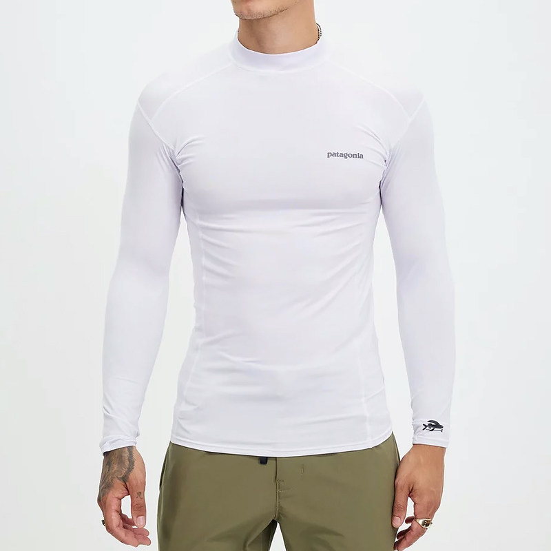 26新款防晒速干紧身衣R0冲浪长袖T恤浮潜水母服男Patagonia 86141