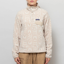 Patagonia复古抓绒衣外套LW Synchilla Snap-T 女保暖套头衫25455