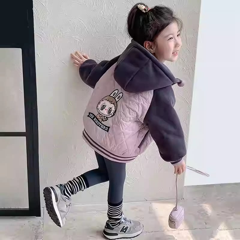 女童超好看洋气拉布布外套