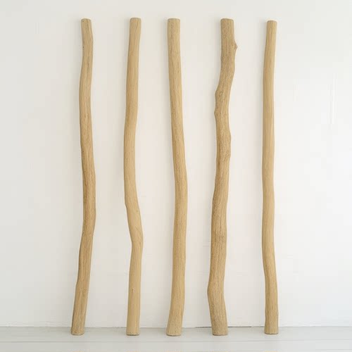 天然去皮干树枝光杆隔断服装店幼儿园屏风挂衣杆茶室屏风木棍造型