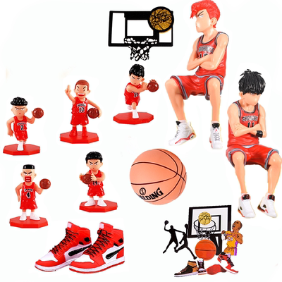 灌篮高手流川枫蛋糕装饰摆件