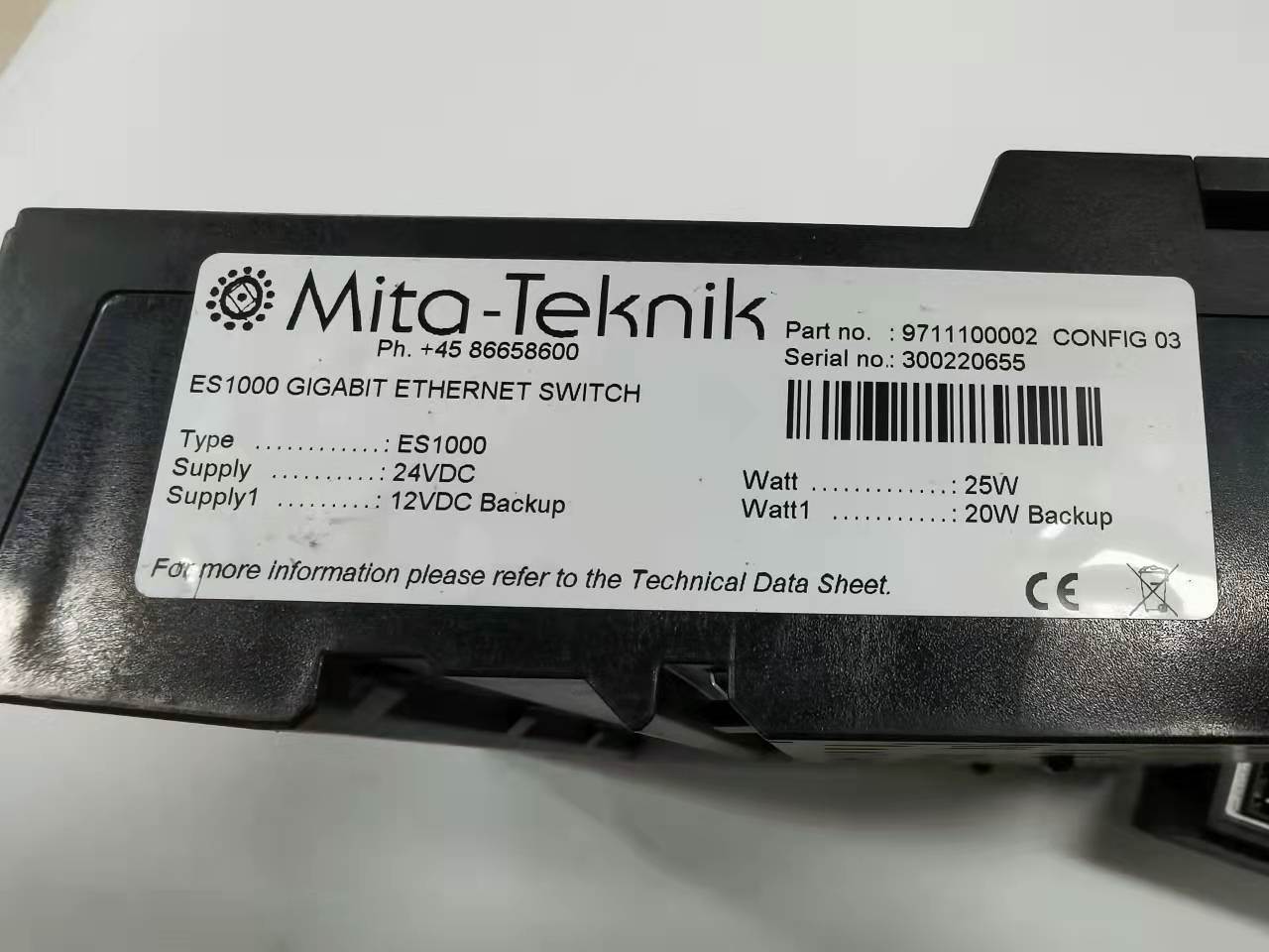 Mita-Teknik米塔模块ES1000原装现货ES1000-2SFP-封面