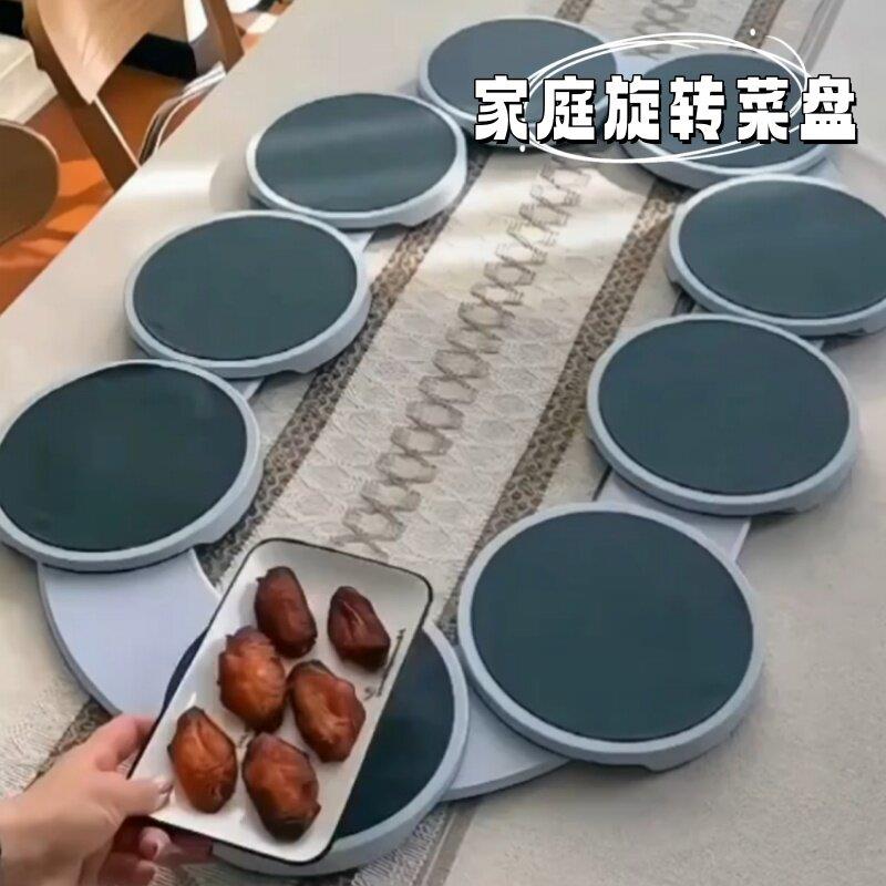 餐桌旋转圆盘底座防烫垫
