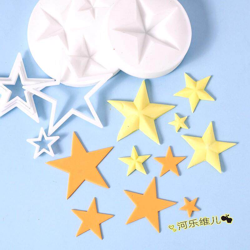 河乐维儿立体五角星切模