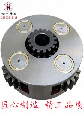 小松PC35PCMR-3挖掘机行走齿轮减速箱太阳行星齿星架22L-60-21101