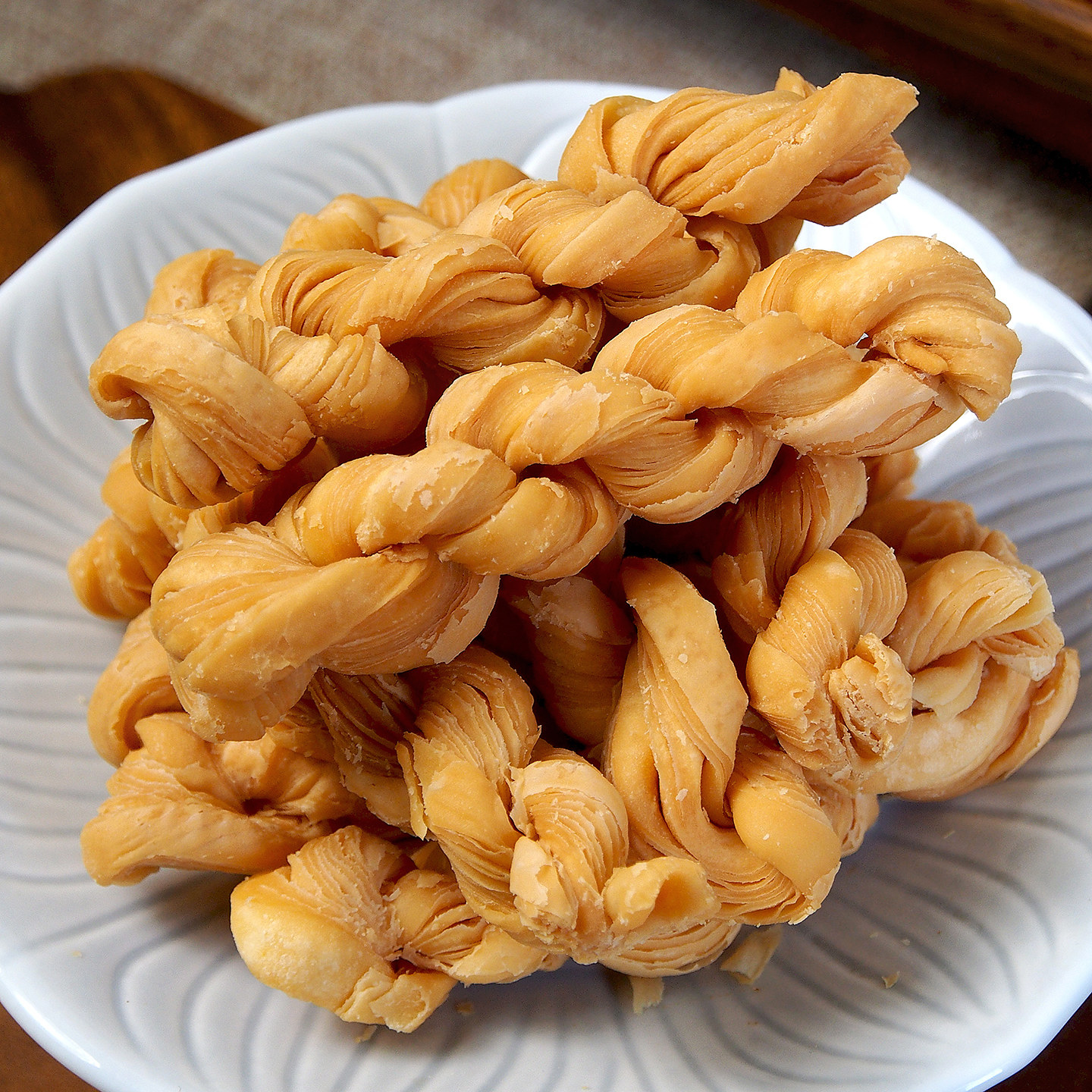 闻酥园千层麻花300g小麻花成都文殊院街老式糕点特产零食四川传统