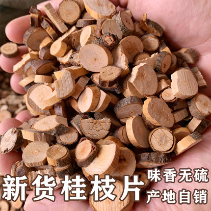 广西桂枝片10斤无硫全干中药桂枝汤泡茶煲汤香料特级桂枝片3斤