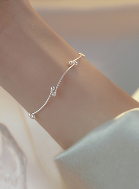 女日韩小众设计轻奢豆豆结手链女