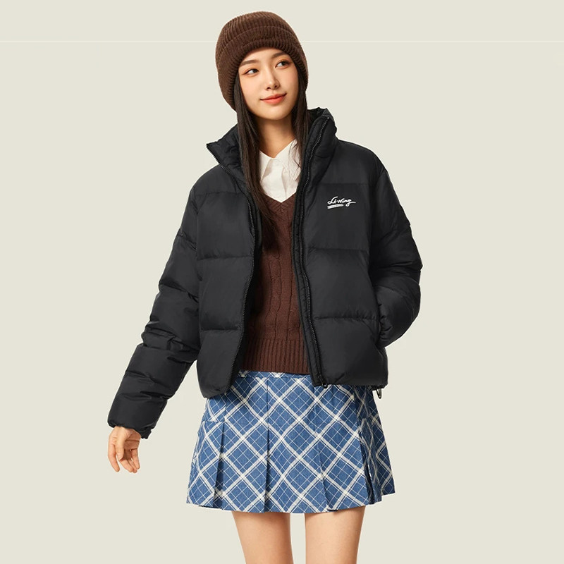 正品李宁女子短款羽绒服2025冬季80%鸭绒羽绒服保暖外套AYMV236,运动服/休闲服装,运动羽绒服,淘宝优惠券,粉丝福利购,淘宝优惠卷