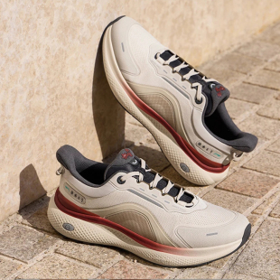 男子网面跑鞋 2025秋季 健步鞋 运动鞋 正品 AGLV083 李宁SOFT休闲鞋