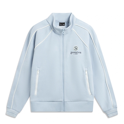 正品李宁加绒外套2025冬季新款女子冬装保暖开衫卫衣AWDV994-1