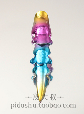 新款朋克嘻哈欧美个性彩色指环