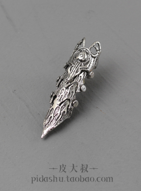 指环朋克摇滚嘻哈触角长戒指