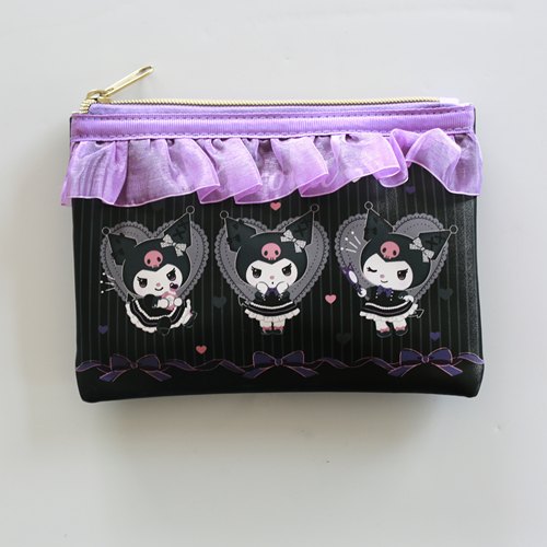 三丽家正版库洛米卡通动漫周边口红化妆包收纳包卡包零钱包手机袋