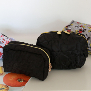 日本杂志附录经典 米老鼠猫咪可爱随身包大容量迷你收纳包化妆包