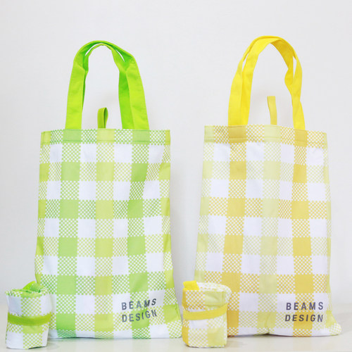 A4文件小包格子女包布袋小清新