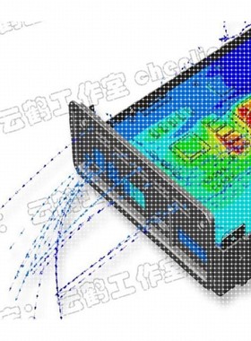 SolidWorks Simulation有限元影片教程 受力分析 流体 彷真 散热