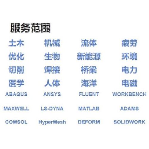 代做abaqus仿真分析ansys有限元模拟fluent流体CFD建模力学分析