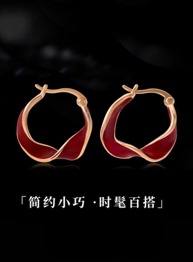 Star Ray法国永恒法式轻奢耳环小众耳钉新款耳饰女高级感生日礼物