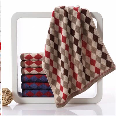 正品金号纯棉A类标准柔软吸水毛巾全棉家用洗脸巾面巾G1745A中巾