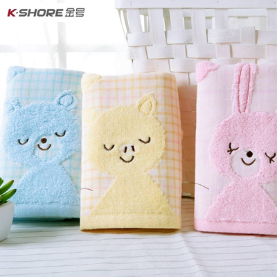 毛巾纯棉成人卡通柔软吸水双层