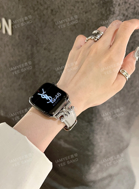IAMYEE法棍凯旋高级感小众表带适用于AppleWatchS8S9S10iwatchS11