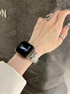 IAMYEE法棍凯旋高级感小众表带适用于AppleWatchS8S9S10iwatchS11