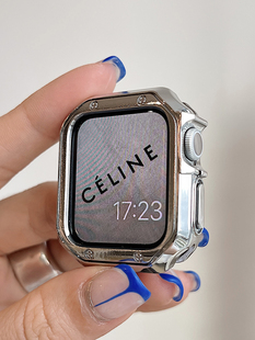 IAMYEE电光铠甲TPU防摔保护软壳适用于苹果手表iWatchS78S9S10S11
